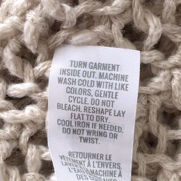 Aerie Cream/Tan Knit Mini Tank Dress or Cover-up - Picture 9 of 9